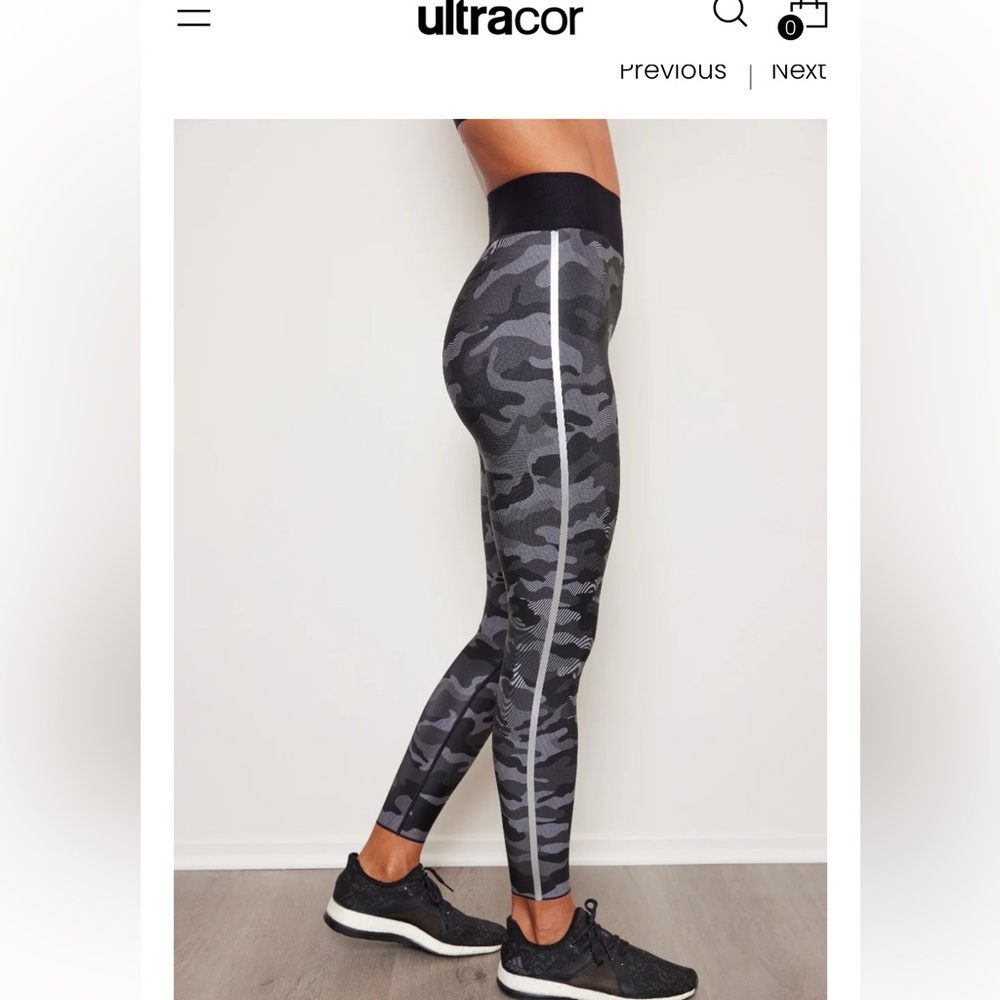 Ultracor Black Camouflage Leggings